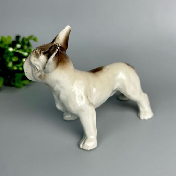 Ceramic Standing French Bulldog Dog Figurine Vintage made in Japan - Picture 3 of 11